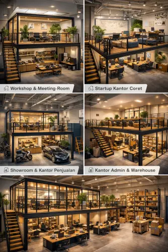 Mezzanine Ruang Kantor di Cimahi